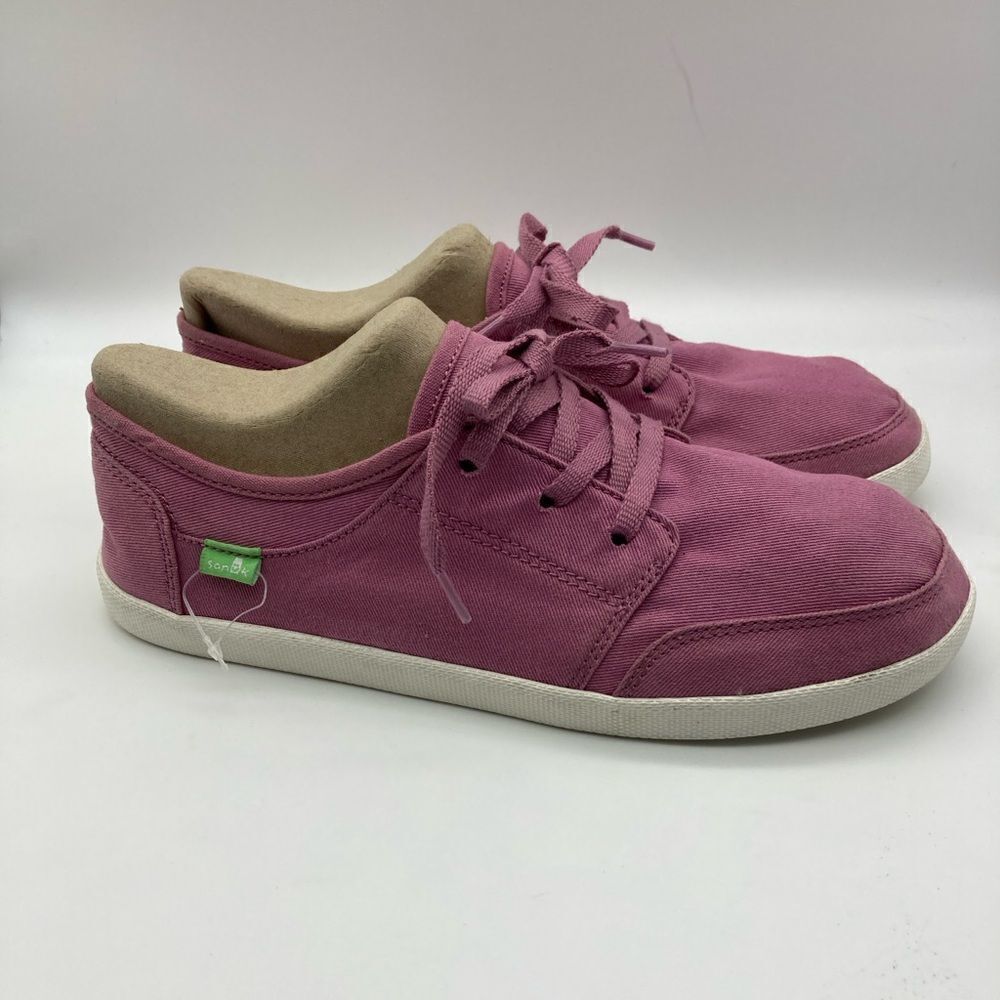 Sanuk Lil Vagabond Lace Sneakers Size 6